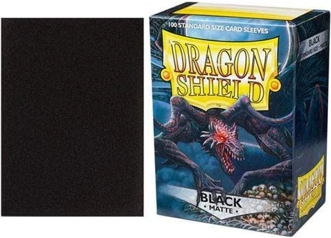 Dragon Shield Matte Black Card Sleeves