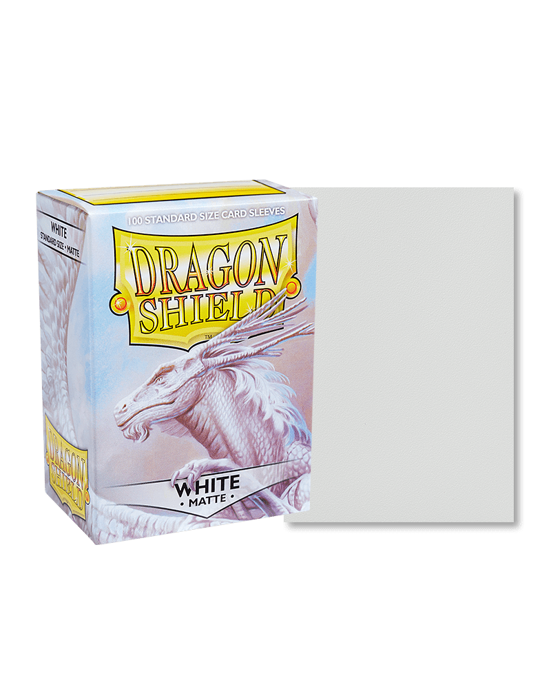 Dragon Shield Matte White Card Sleeves